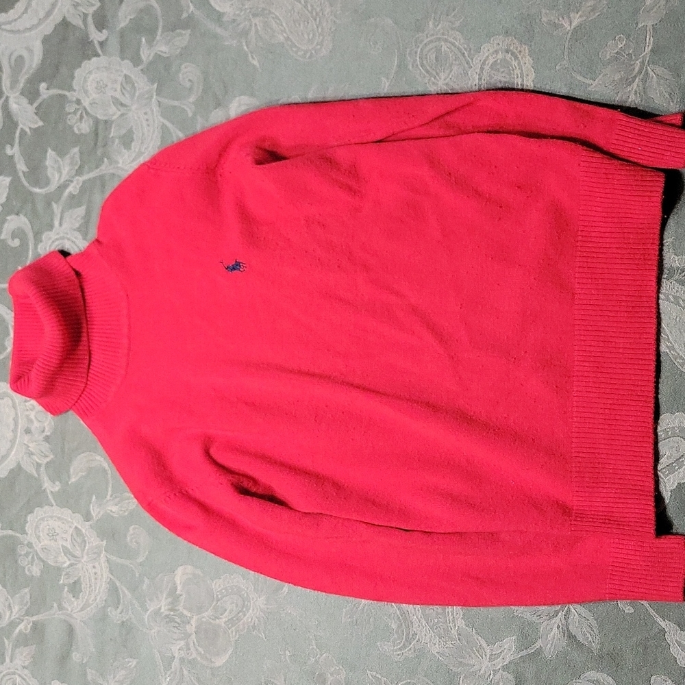 Polo by Ralph Lauren Red Vintage 2000's Turtleneck